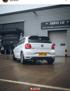 VW Polo GTI with some short 3D gel plates