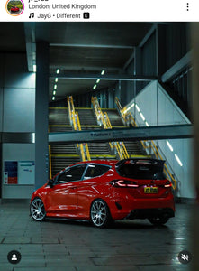 Ford Fiesta ST with some short 4D plates