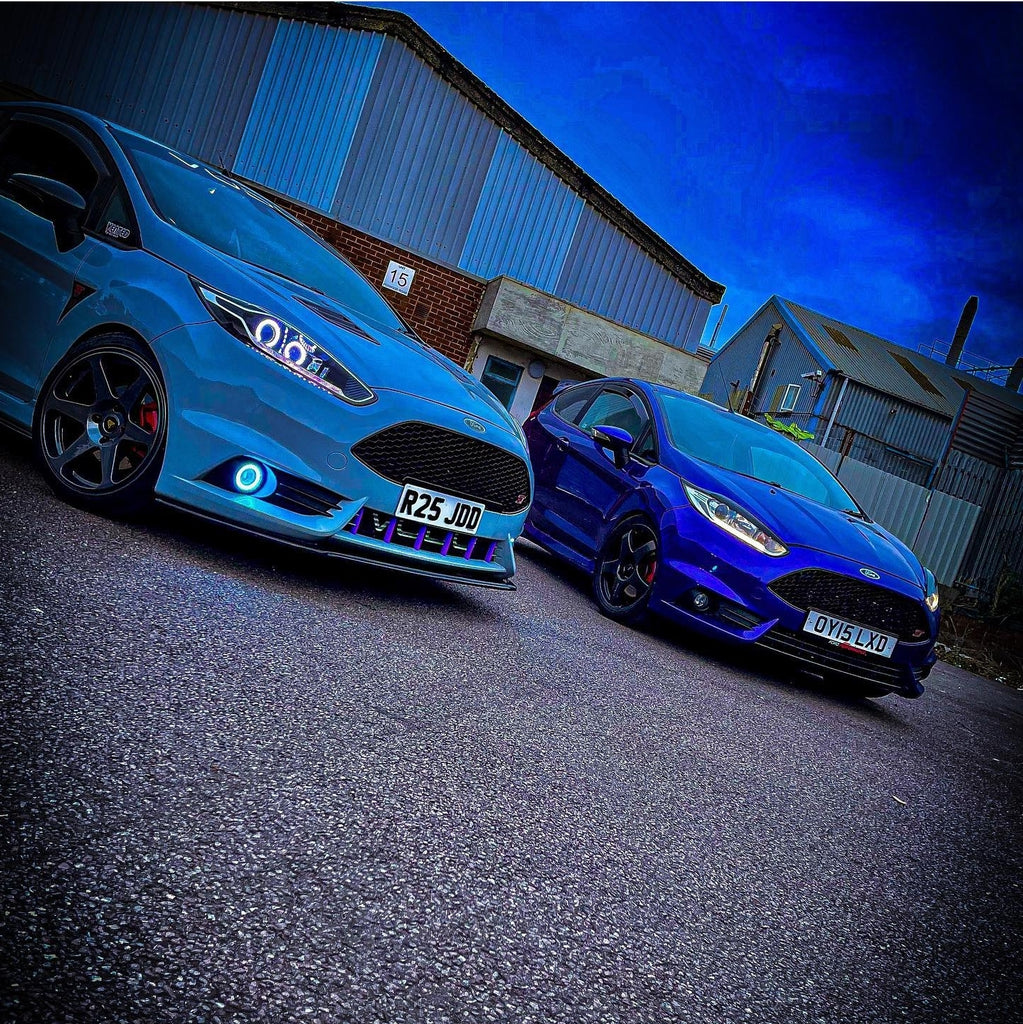 Ford Fiesta ST200 with some short 4D gel plates