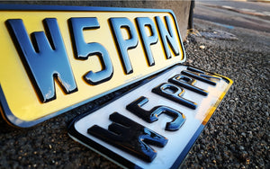 "Weapon" private reg 4D plates going out today