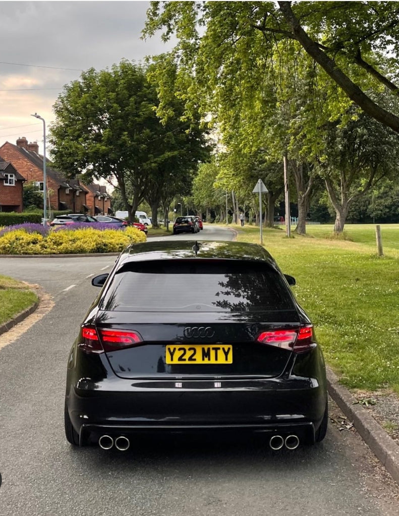Audi S3 8V with some short 4D plates
