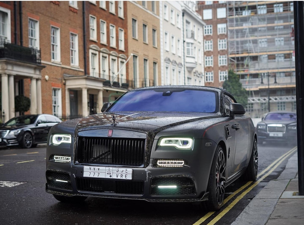 Lovely plates on this Rolls Royce - available in 4D