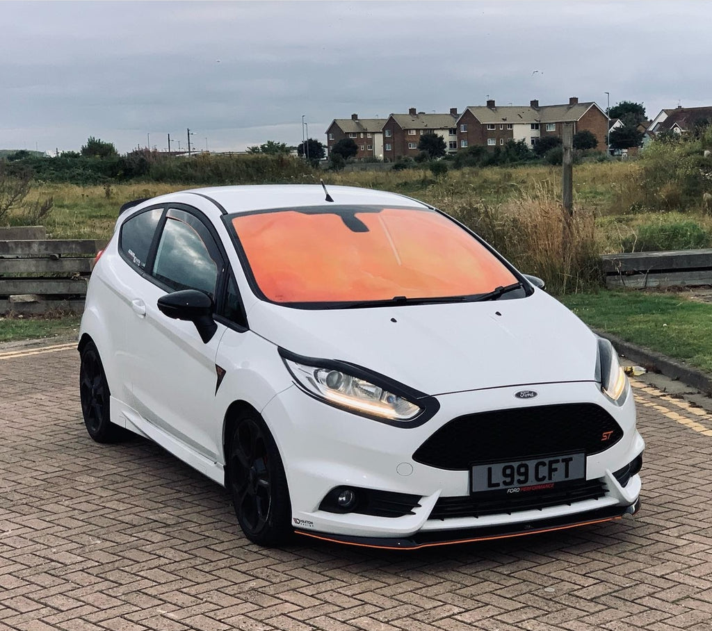 Luke's Ford Fiesta ST with some tinted 4D plates