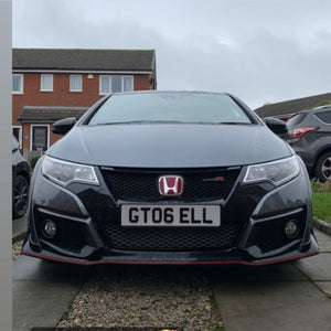FK2 Honda Civic Type R with some 3D gel plates