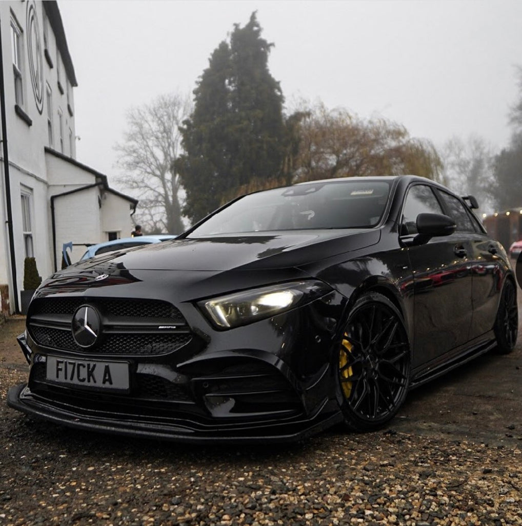 Mercedes AMG A35 with tinted 3D gel plates