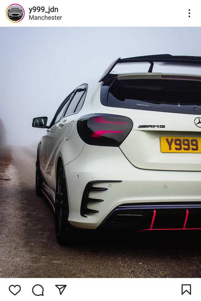 Mercedes AMG A45 with some 3D gel plates