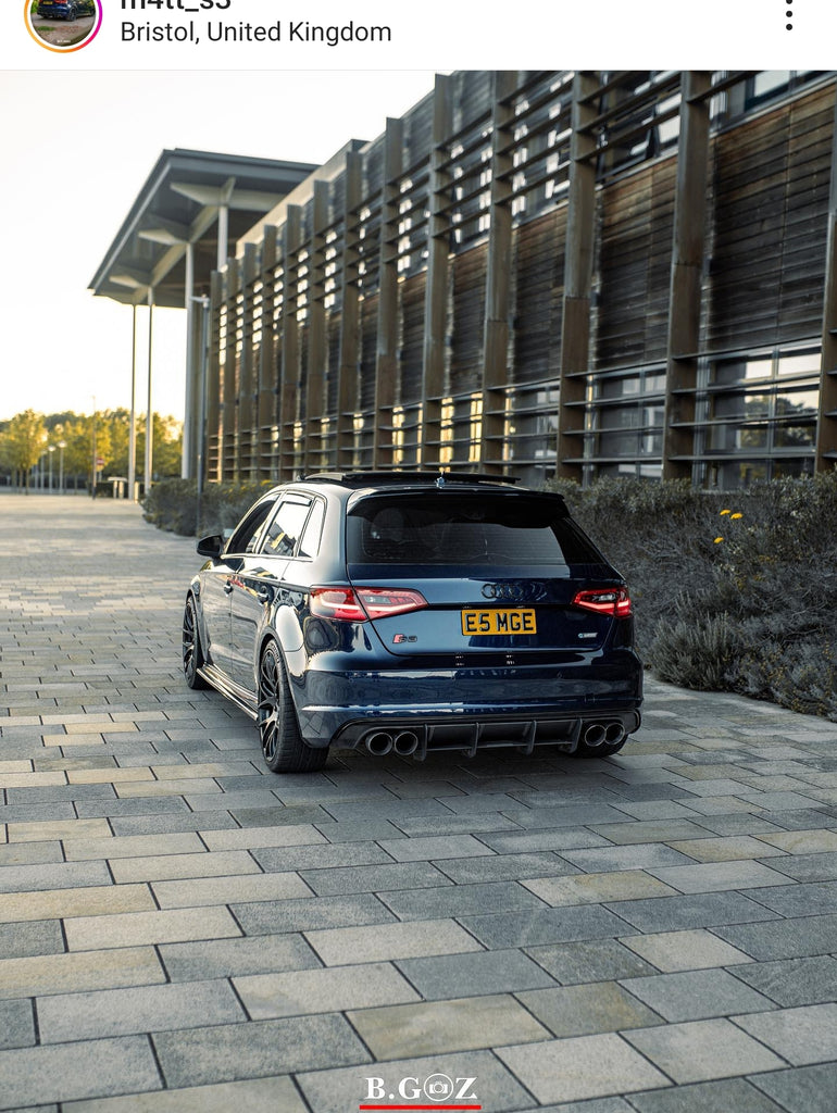 Audi S3 with some 3D gel plates