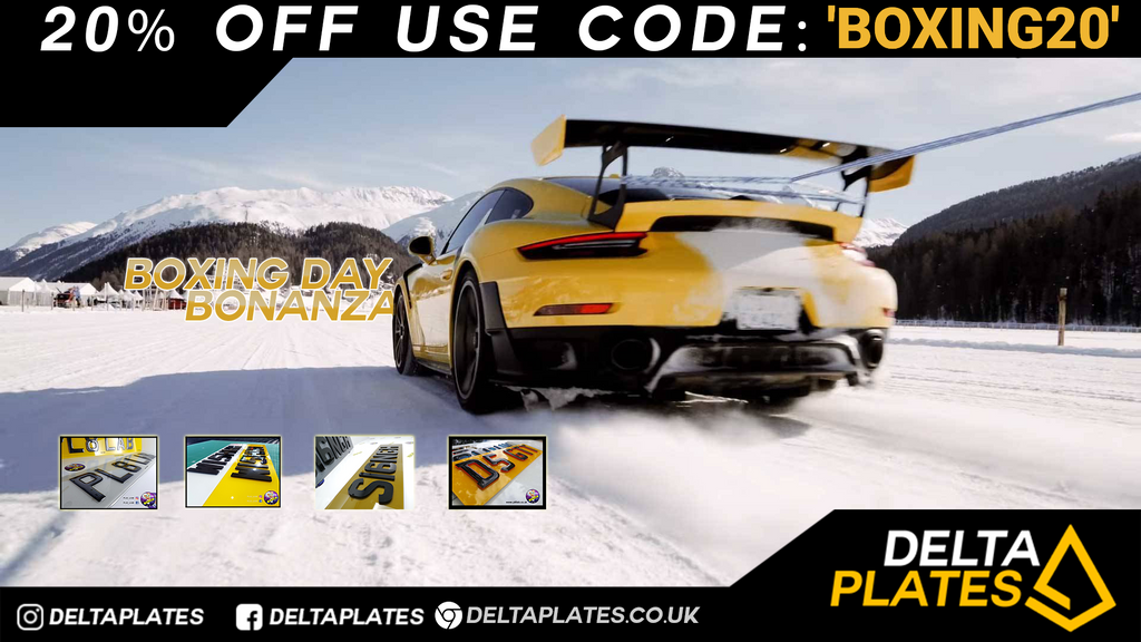 Boxing day sale is live - 20% off all 3D & 4D plates this December